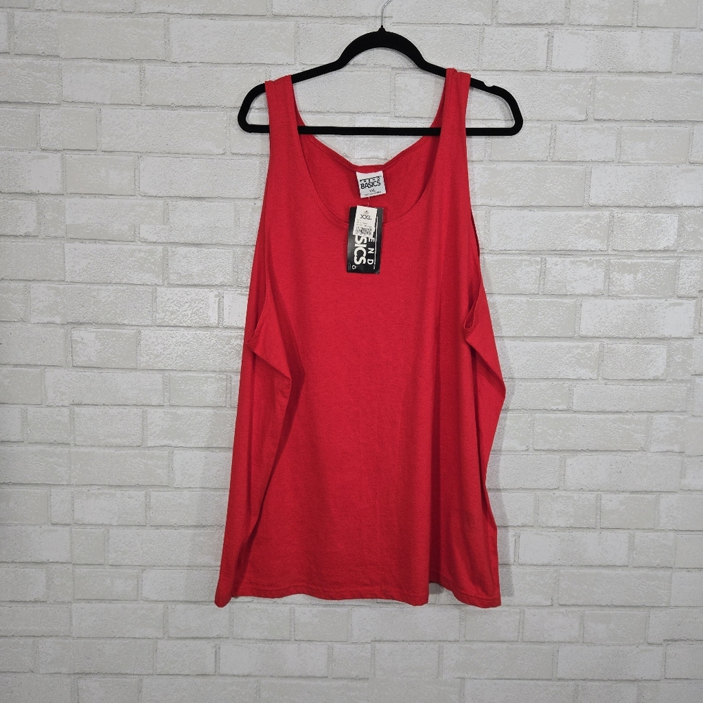 Vintage Trend Basics NWT red tank